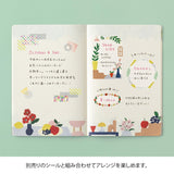Midori - Yuru Log Notebook (B6) Cuaderno con Malla de Puntos | Motif Textile