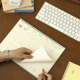 Iconic - Flow Planificador Mensual A4 2026 | Dic 25 - Dic 26 | Cream Yellow