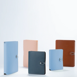 vacavaliente - Cuaderno Madison A5 - Funda de Cuero Reciclado y Cuaderno Rayado | Mattone