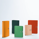 vacavaliente - Cuaderno Madison A5 - Funda de Cuero Reciclado y Cuaderno Rayado | Mattone