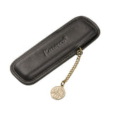 Kaweco - Estuche de Piel para la línea Sport - 2-Pen Pouch with Coin Black