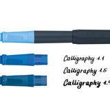 Kaweco - Set de Caligrafía Kaweco PERKEO Azul | Pluma, Boquillas 1,1mm - 1,5mm - 1,9mm y Tinta