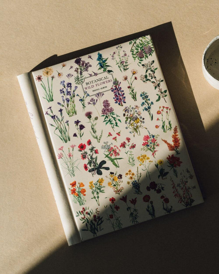 Kokonote - Self-Adhesive Photo Album with Rings | Wild Flowers