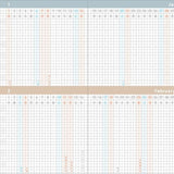 Kokuyo - JIBUN TECHO 2025 First Kit | Agenda Semanal | Gris