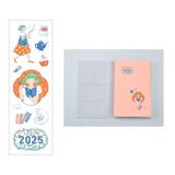 Kokuyo - JIBUN TECHO 2025 First Kit | Agenda Semanal | Azul