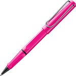 LAMY Safari Roll-ink Pink — roller de cartucho rosa