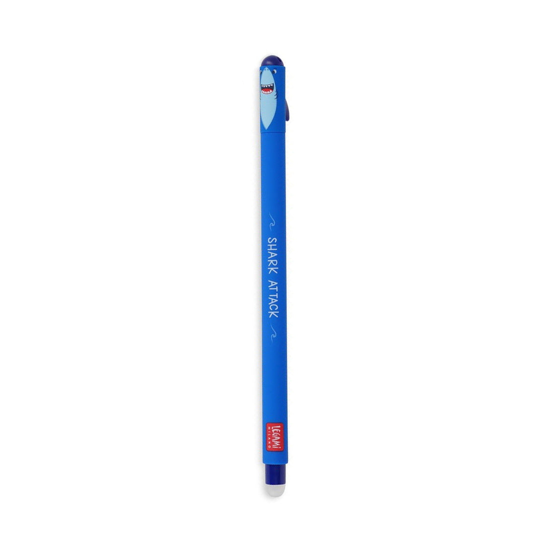 Legami -Erasable gel pen | SHARK | Blue ink