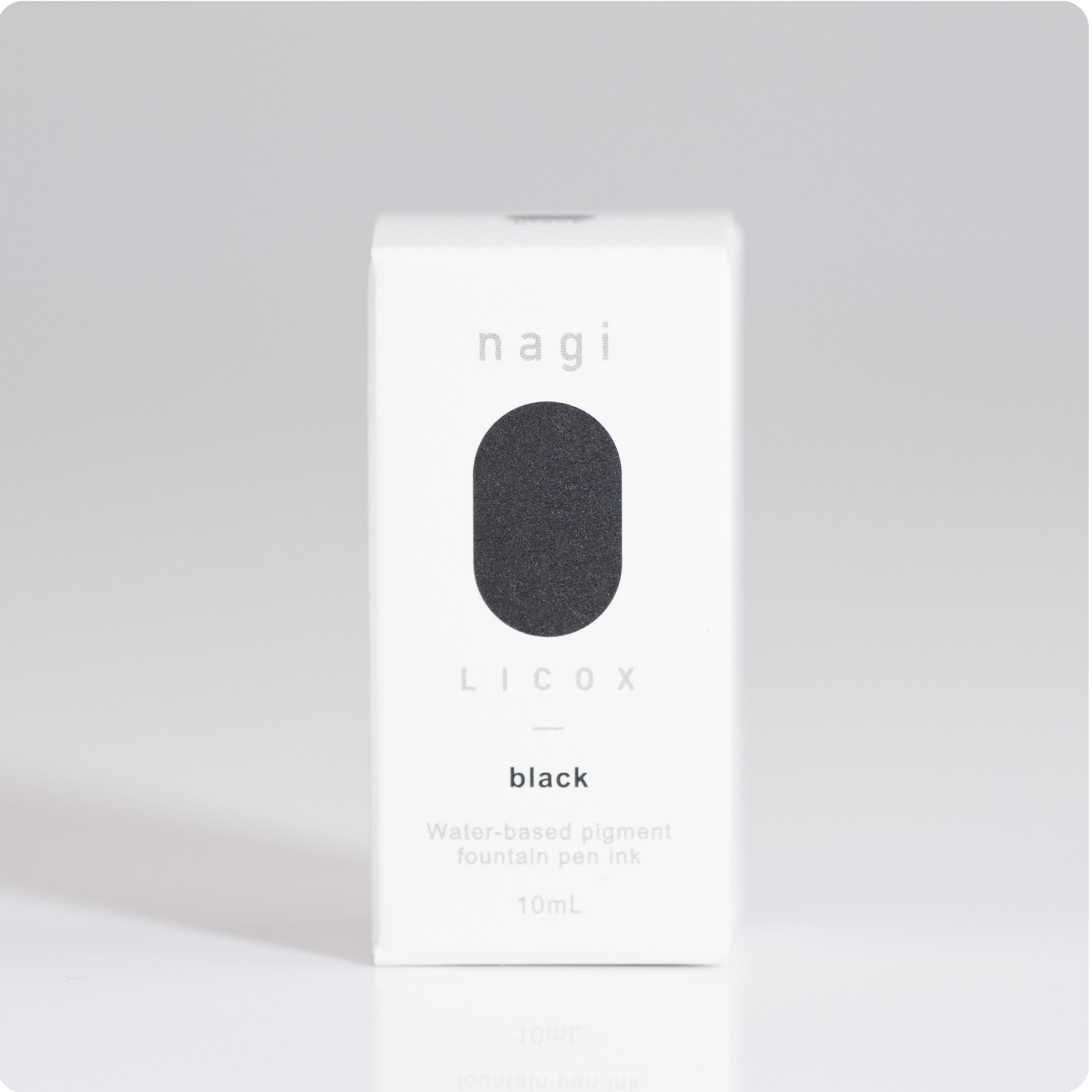 Tinta pigmentada LICOX nagi 10 ml negro · presentación y detalles