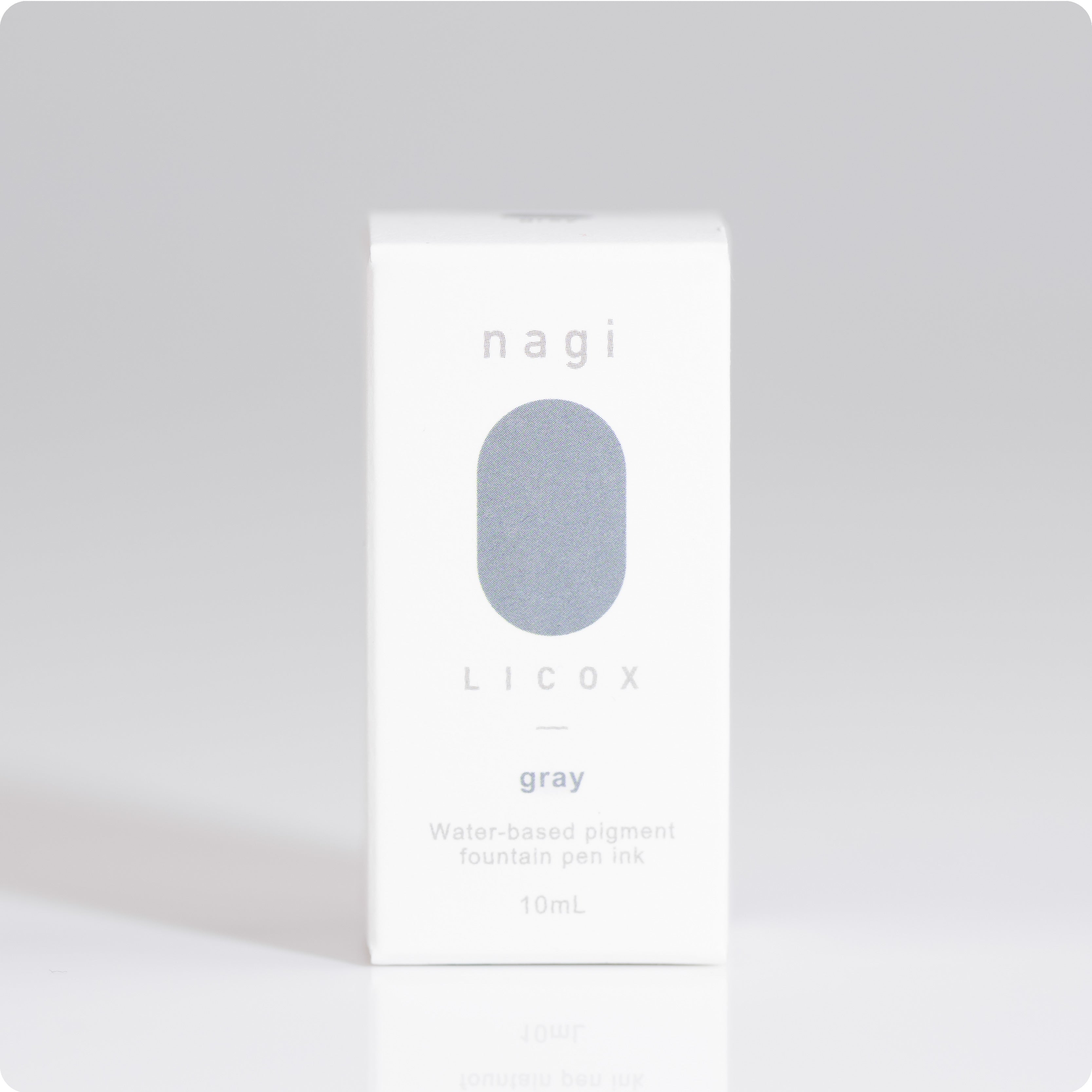 Tinta pigmentada LICOX nagi 10 ml gris · presentación