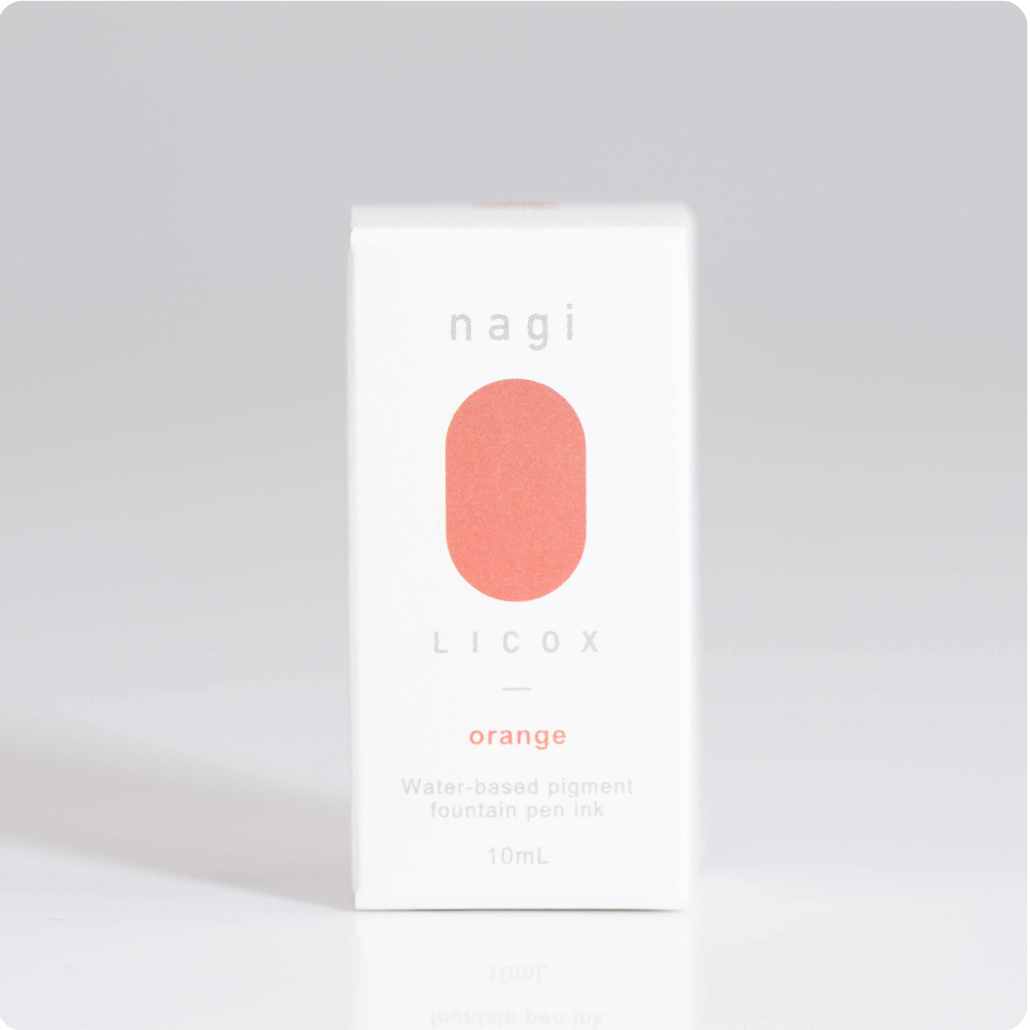 Tinta pigmentada LICOX nagi 10 ml naranja · presentación y detalles