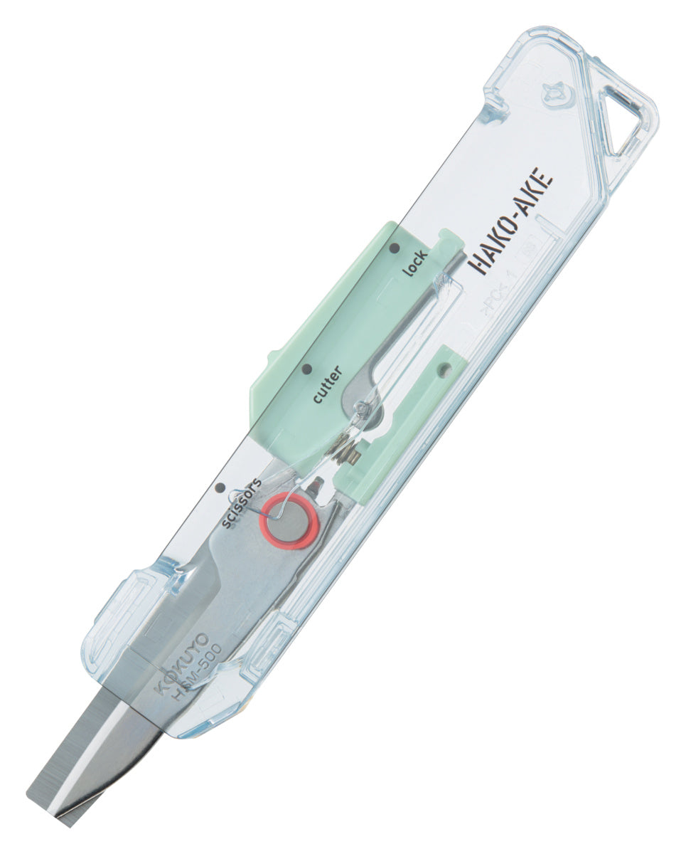 Kokuyo - Tijeras Hakoake 2 Way Portable TM | Green