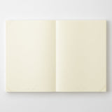Cuaderno MD Codex A5 abierto con hojas lisas