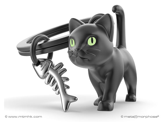 Metalmorphose - Llavero | Gato Negro