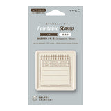 Midori - Sello Paintable Stamp Soft Color | Memo Brown