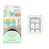 MIDORI - Roll Sticker Yuru Log | Window Views