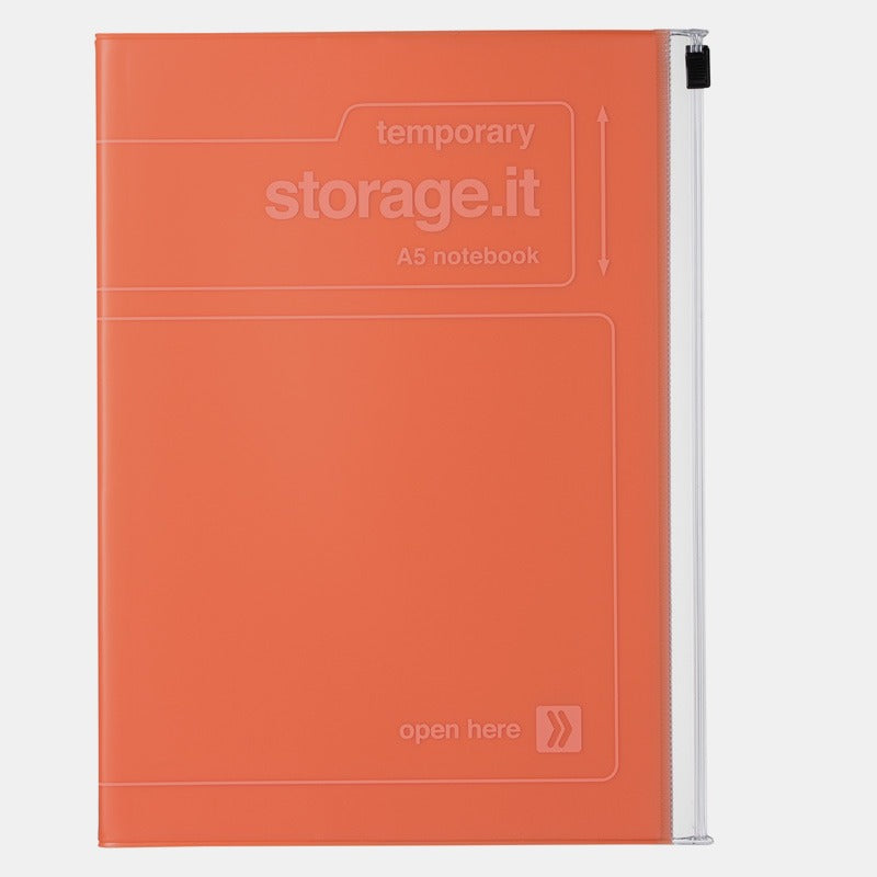 Mark's - Storage.it Notebook | Dotted and lined | OrangE