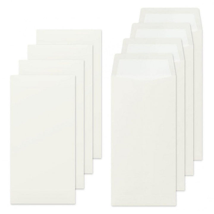 Midori MD Paper - MD Letter Envelope Cotton Portrait - Sobres blancos verticales