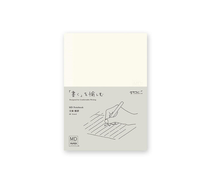 Midori MD Paper - MD Notebook - Notebook | A6 | lined sheets 