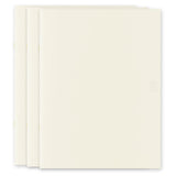 Midori MD Paper - MD Notebook Light A4 Pack de 3 cuadernos | Hojas con cuadrícula