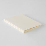 Midori MD Paper - MD Notebook Light A4 Pack de 3 cuadernos | Hojas lisas