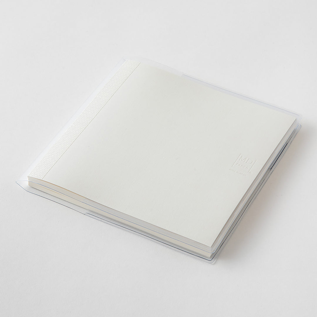 Midori MD Paper - MD Notebook Cover A5 Square Clear - Funda Transparente Protectora para MD Notebook