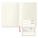 Midori MD Paper - MD Notebook - Notebook | A6 | blank sheets 