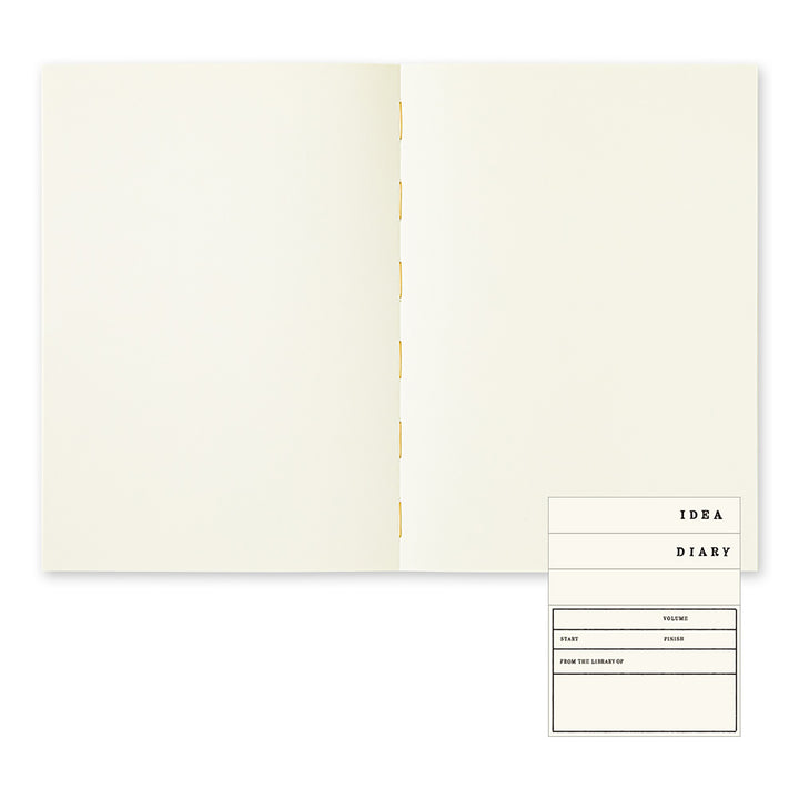 Midori MD Paper - MD Notebook Thick A5 | Blank
