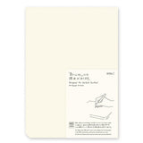 Midori MD Paper - MD Paper Pad A4 Blank - Bloc | A4 | Hojas lisas