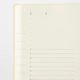 MD Product - Agenda MD Notebook Diary 1 Day 1 Page 2027 | A5 · detalle de papel y encuadernación