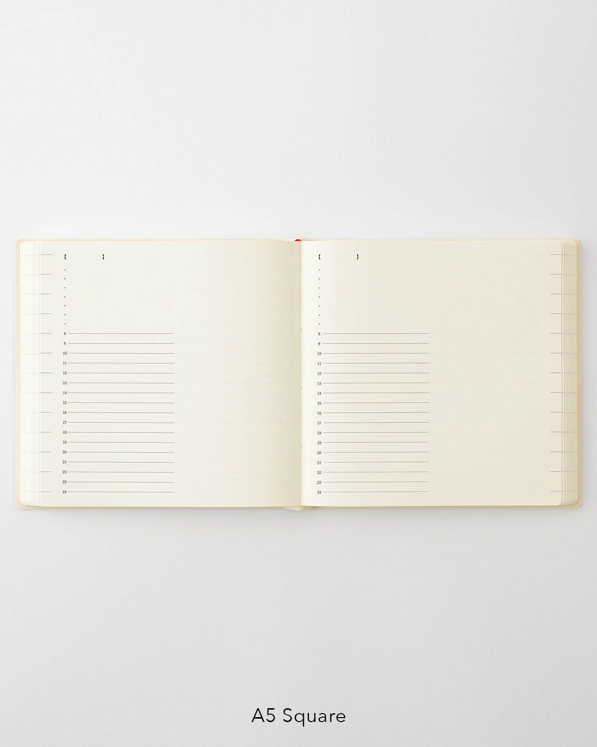 MD Product - Agenda MD Notebook Diary 1 Day 1 Page 2027 | A5 Square · páginas interiores