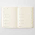 MD Product - Agenda MD Notebook Diary 1 Day 1 Page 2027 | A6 · páginas interiores