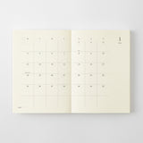 MD Product - Agenda mensual MD Notebook Diary 2027 | A6 · páginas interiores
