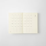 MD Product - Agenda mensual MD Notebook Diary 2027 | A7 · páginas interiores