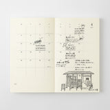 MD Product - Agenda mensual MD Notebook Diary 2027 | B6 Slim · ejemplo de uso