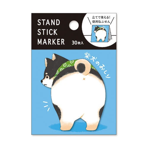 Mind Wave - Stand Sticker Marker | Shiba Black