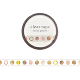 Mind Wave - Cinta adhesiva transparente 7 mm | Brown Palette · referencia 95301