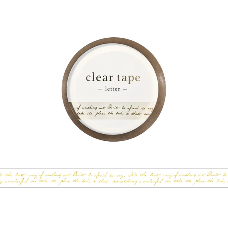 Mind Wave - Cinta adhesiva transparente 7 mm | Letter · referencia 95300