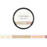 Mind Wave - Cinta adhesiva transparente 7 mm | Pink Label · referencia 95299