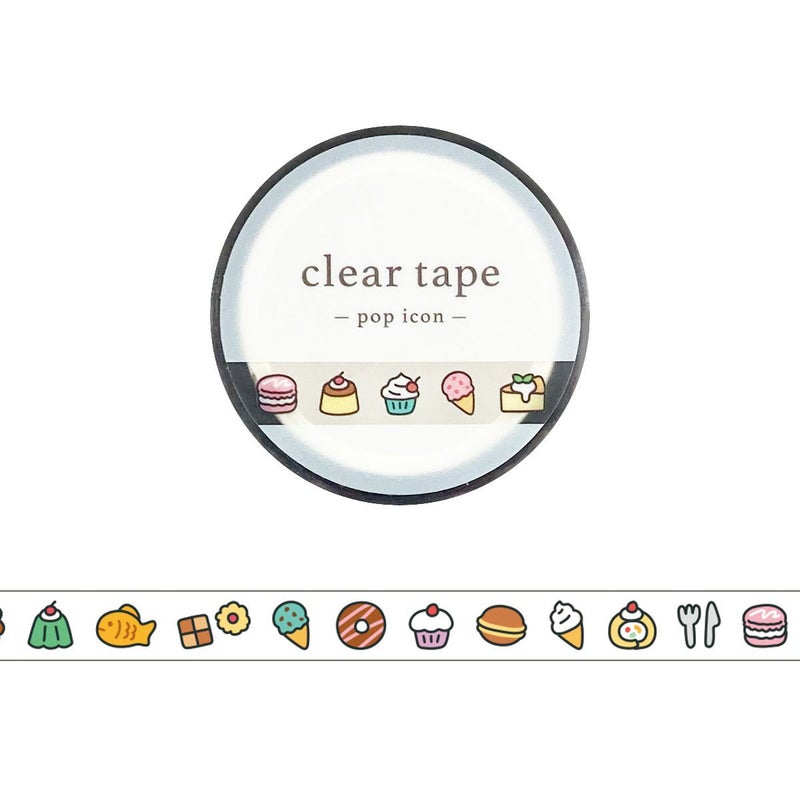 Mind Wave - Cinta adhesiva transparente 7 mm | Pop | Dulces · referencia 95634