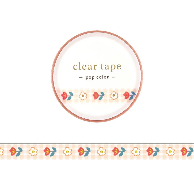 Mind Wave - Cinta adhesiva transparente 7 mm | Pop | Flower 1 · referencia 95644