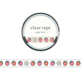 Mind Wave - Cinta adhesiva transparente 7 mm | Pop | Fresas · referencia 95633