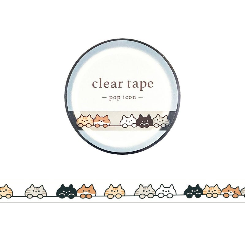 Mind Wave - Cinta adhesiva transparente 7 mm | Pop | Hikkori · referencia 95636