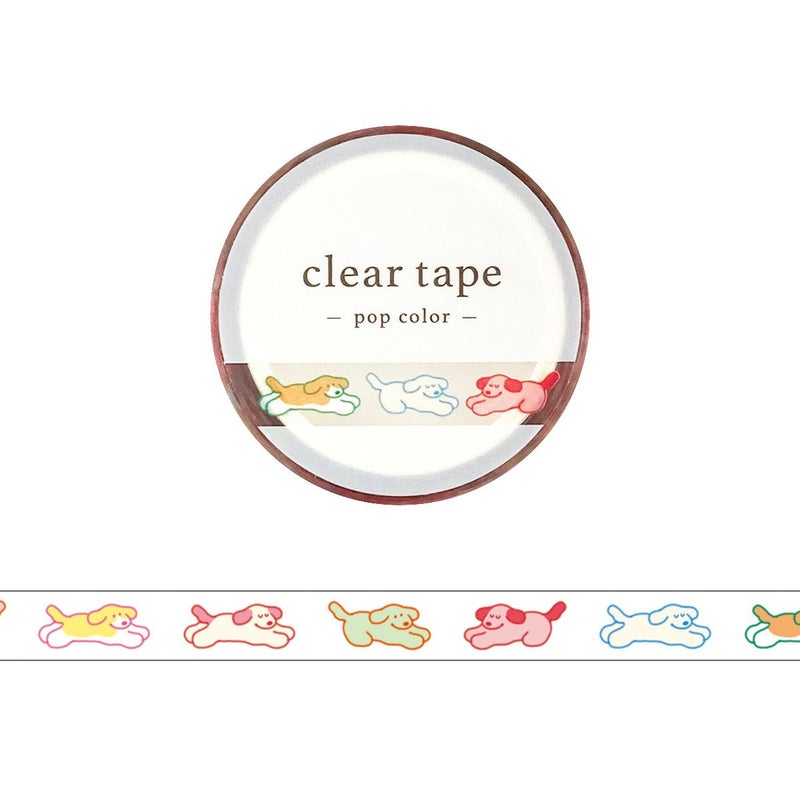 Mind Wave - Cinta adhesiva transparente 7 mm | Pop | Perros · referencia 95639