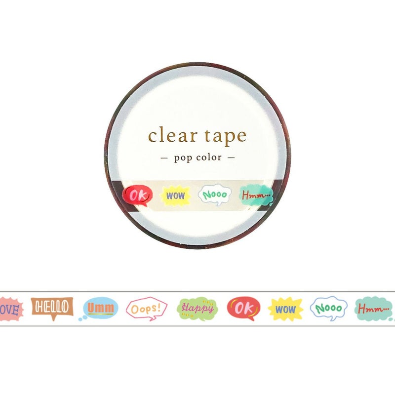 Mind Wave - Cinta adhesiva transparente 7 mm | Pop | Speech Bubble · referencia 95643