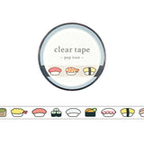 Mind Wave - Cinta adhesiva transparente 7 mm | Pop | Sushi · referencia 95635