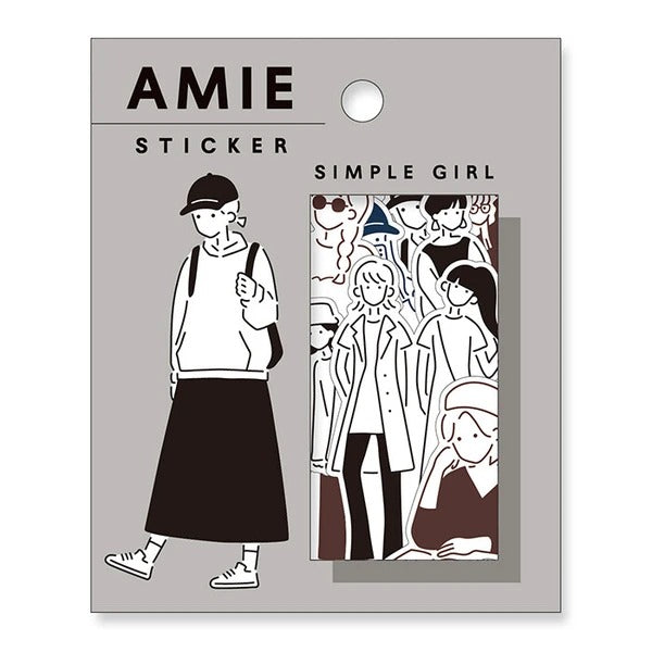 Mind Wave - Stickers Ami | Simple Girl | 40 stickers