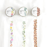 MIND WAVE -  Die-Cut Masking Tape - Washi tape troquelada | Hana