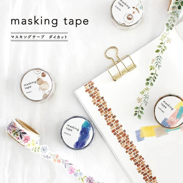 MIND WAVE -  Die-Cut Masking Tape - Washi tape troquelada | Hana