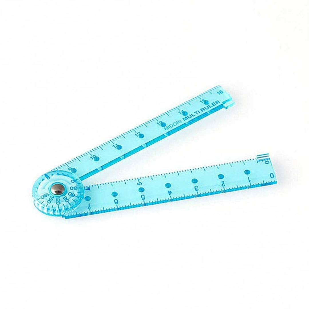 Midori - Multi Ruler Ruler 16 cm | Blue 