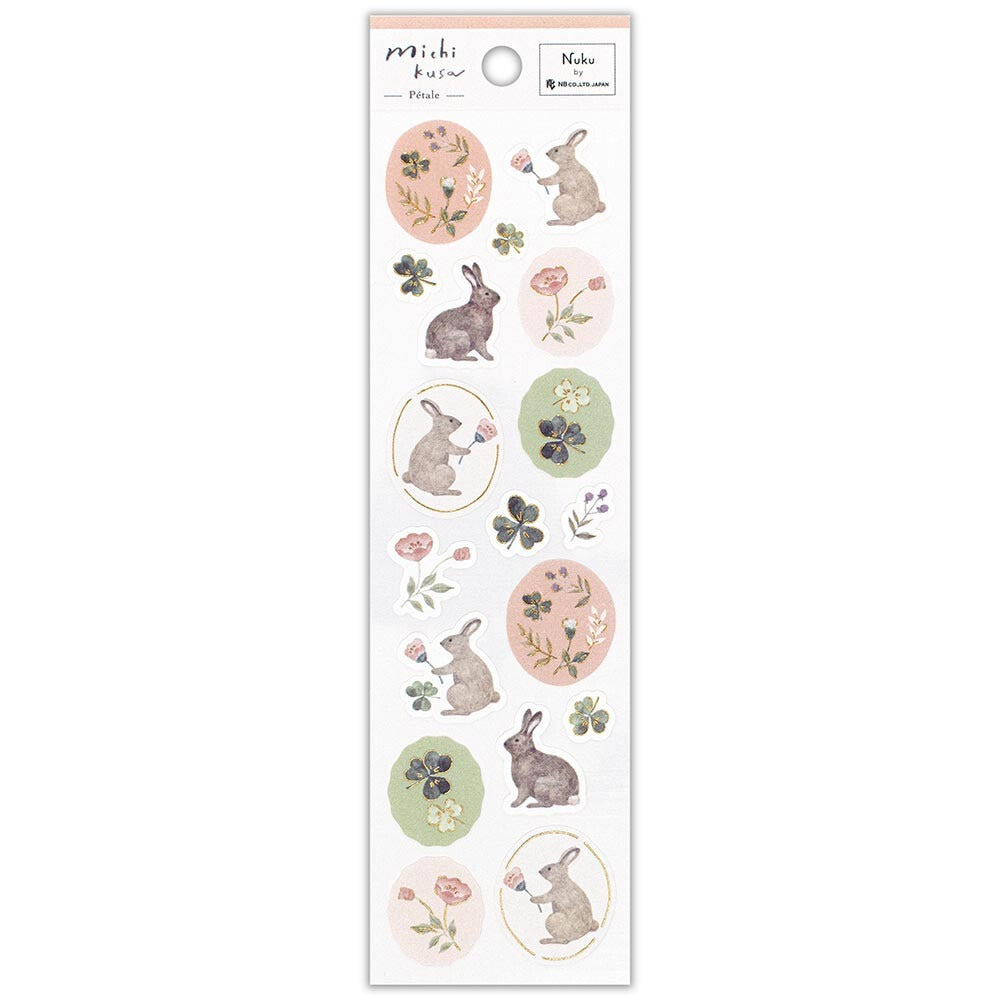 NB Co. Japan - Stickers Nuku Seal Michi Kusa | Pétale